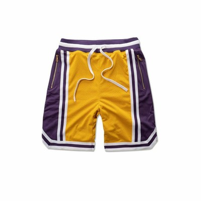 men's mesh shorts with zipper pockets