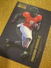 2022 WILD CARD MATTE CHIGOZIEM OKONKWO ROOKIE BASE #MB-126 TENNESSEE TITANS. rookie card picture