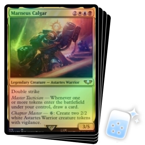 Carte Magic : The Gathering – Marneus Calgar Foil – édition Commander, Rareté Mythique