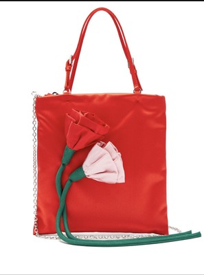 prada flower bag