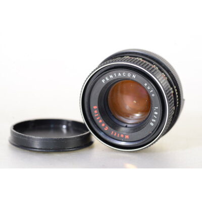 Pentacon Auto 1.8/50 MC Standard Lens For M42 / M-42 - 50Mm 1:1.8 Lens