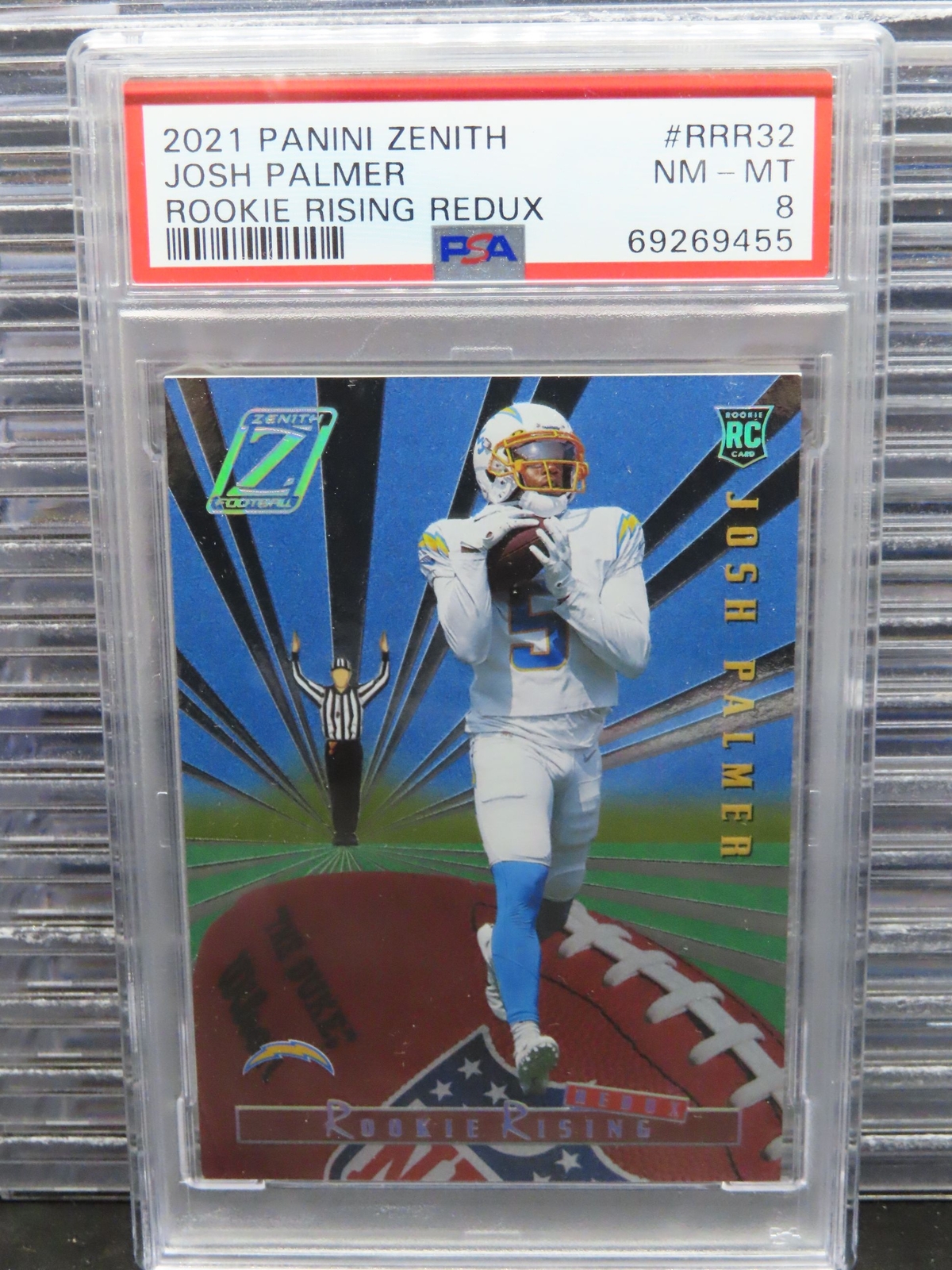 Josh Palmer Panini Zenith Rookie Rising Redux #RRR32 Base