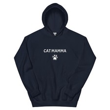 Cat Mamma, Woman's Hoodie, Sizes S - 2XL