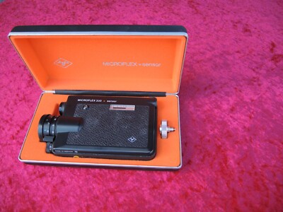 Agfa Microflex 200 sensor  Filmkamera mit Movaron 1 : 2 / 9 - 30 mm 