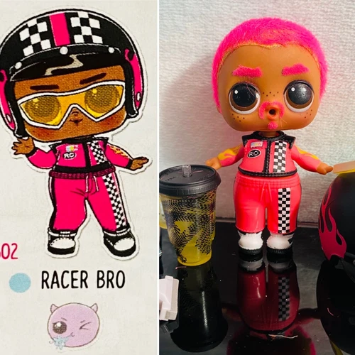 Racer bro lol surprise doll boy series 5