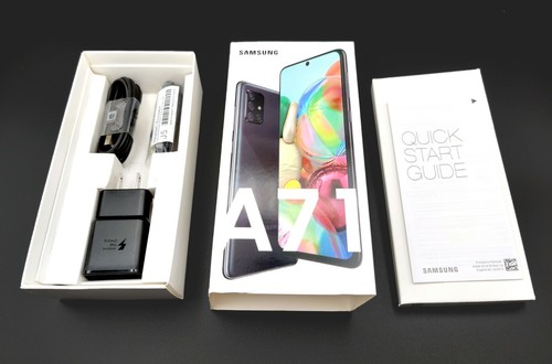 Samsung Galaxy A71 5G 128GB Black GSM Factory Unlocked All Carrier A716U w/  BOX 649661037316 | eBay