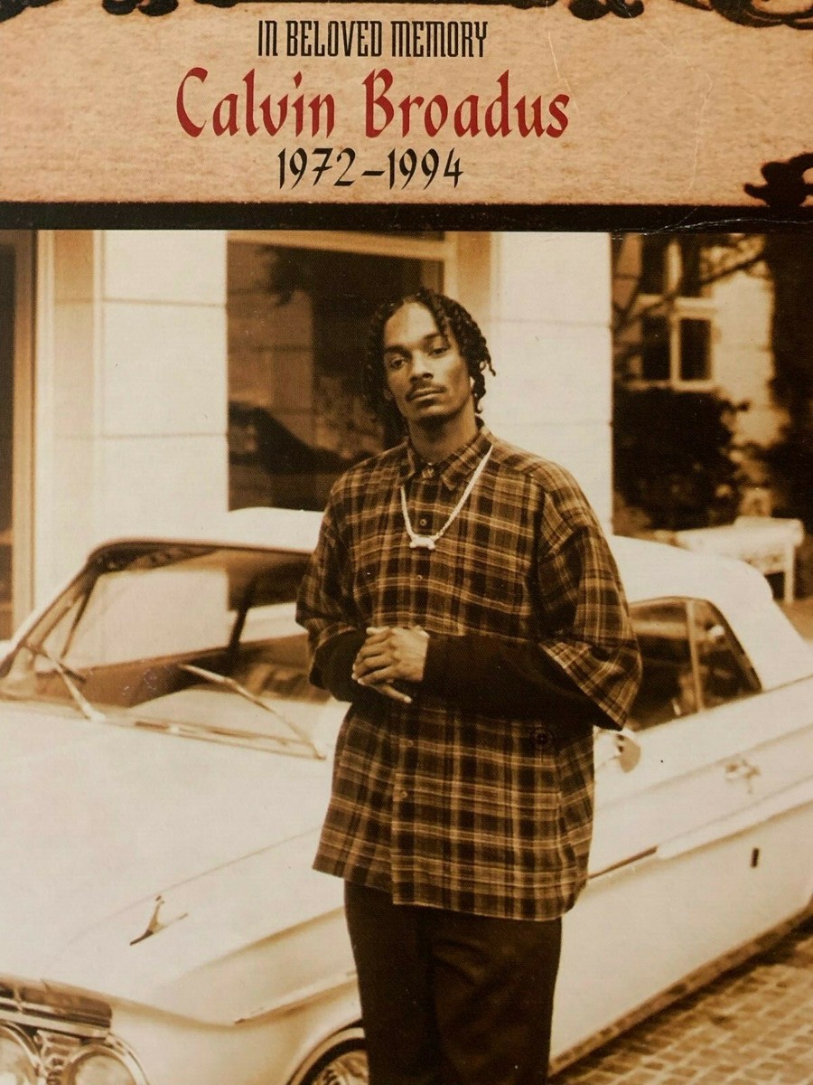 Vintage Snoop Dogg Murder Was The Case Original 12x12 Death