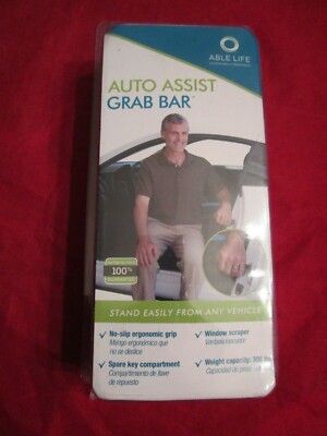 Able Life Grab Bar Auto Assist For Car Entry & Exit Weight Capacity 300lb 