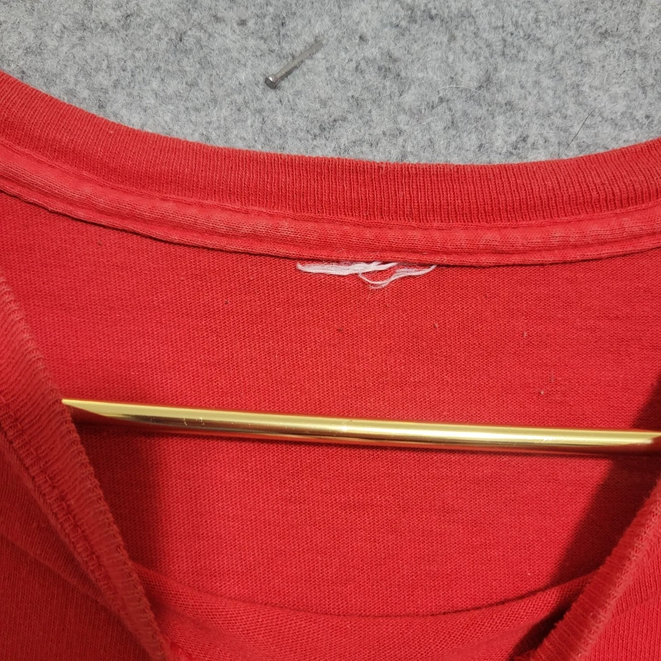 Toledo Mud Hens MiLB Shirt Men 2XL Red Minor League Baseball Bimm Ridder 2009 - Image 4 of 4