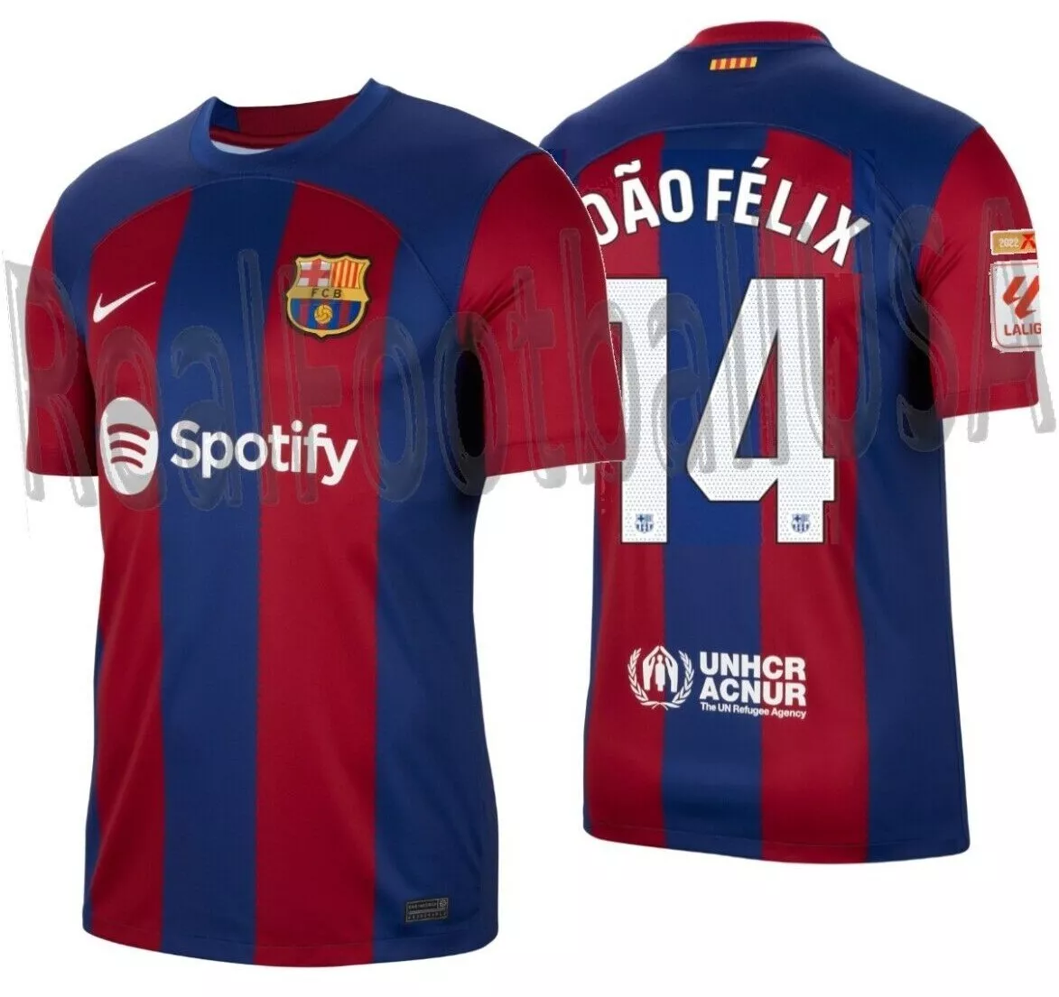 Nike Barcelona Home KIDS Jersey 2022-2023