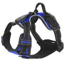 New LED Dog Harness, No-Pull Lighted Vest with Handle for Small Dogs