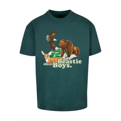 Mister Tee Beastie Boys Animal Tee Men's T-Shirt Cotton Jersey Oversize - Image 1 of 4