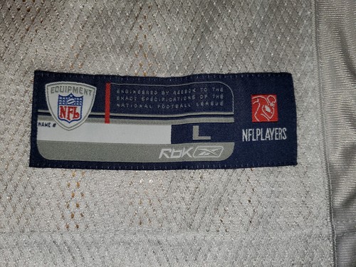Vintage 2005 Reebok Ike Hilliard TAMPA BAY BUCCANEERS Buccs NFL Team JERSEY Sz L - Picture 9 of 13