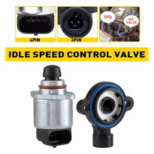 TThrottle Position Sensor and Idle Air Control Valve Set For Cadillac GMC Chevy