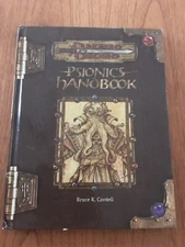 Psionics Handbook (Dungeons & Dragons d20 3.0 Fantasy Roleplaying) WTC 11835