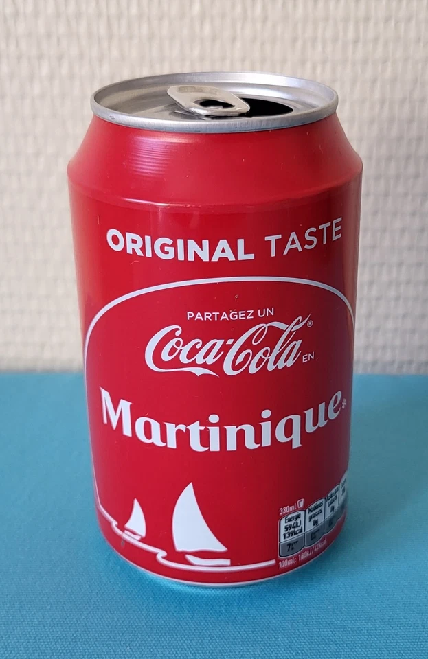 COCA COLA CANETTE VIDE 33CL - MARTINIQUE - 2018 - Photo 1/1