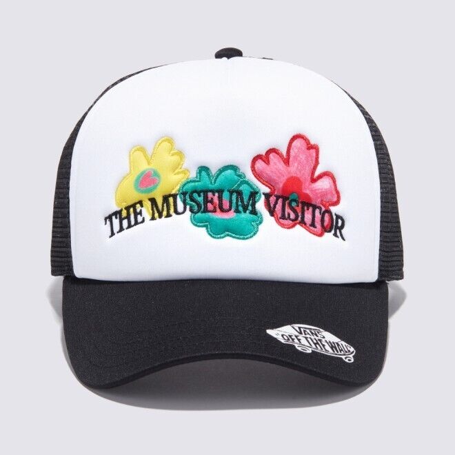 キャップ [THE MUSEUM VISITOR X VANS] FLORAL TRUCKER HAT Vans x The Museum Visitor Trucker Cap | eBay