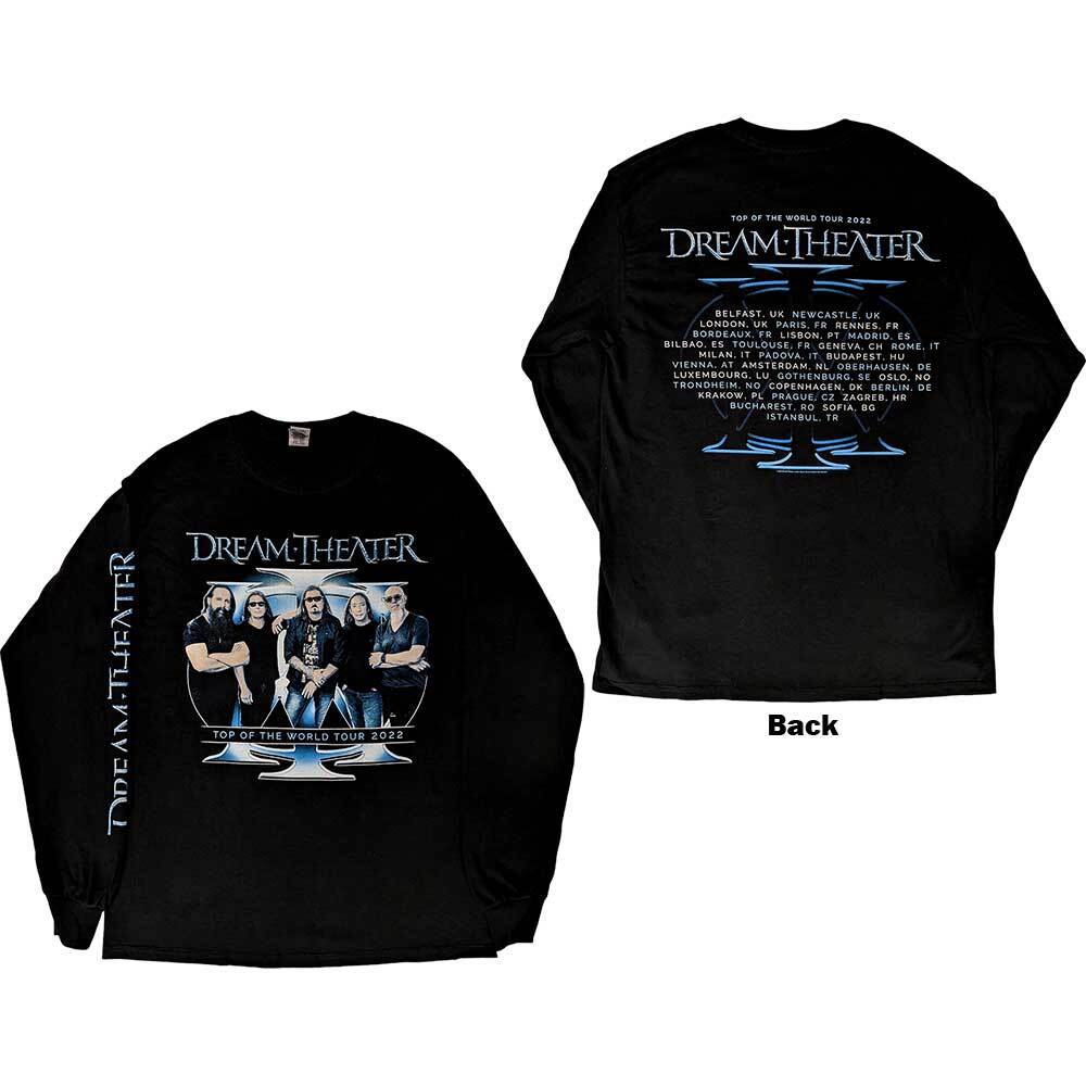 Dream Theater Unisex Long Sleeve T-Shirt: Band Photo TOTW Tour