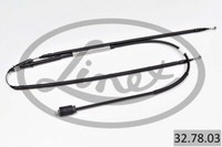 Linex 32.78.03 Cable, Parking Brake For Opel