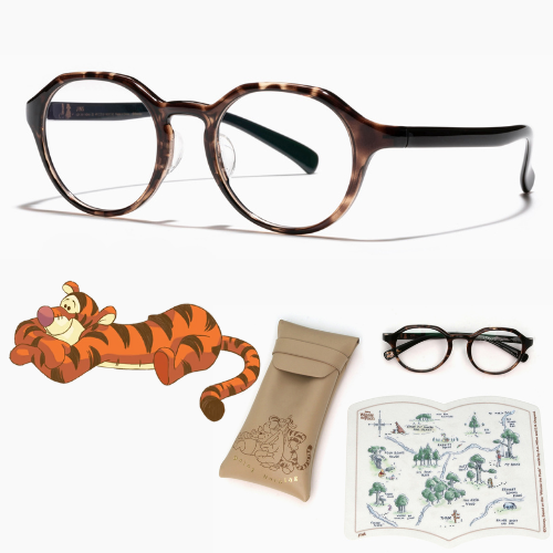 Marco de gafas Disney Winnie the Pooh JINS HOME almohadillas nasales de silicona Japón - Imagen 1 de 18