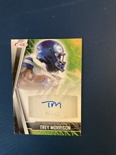 2022 Sage Trey Morrison Autographed Card