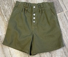 Free People Cindy Utility Short in Sage Size 2 no belt