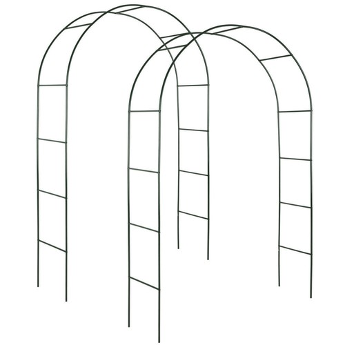 Rosenbogen Rosensäule verschiedene Modelle Metall Rankhilfe Rankgitter Garten - Bild 38 von 38