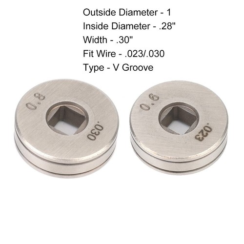 Knurled Drive Roll for MIG Welders Provides Smooth Wire Feeding - Picture 32 of 90