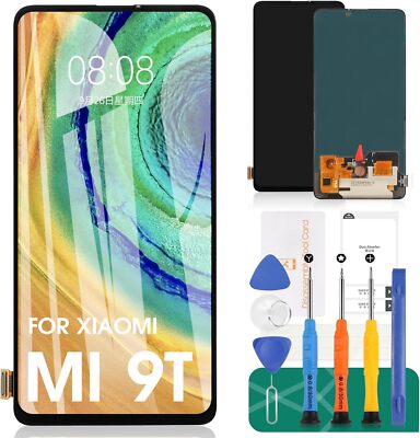 For Xiaomi Mi 9T/Mi 9T Pro For Redmi K20/K20 Pro LCD Display Touch Digitizer