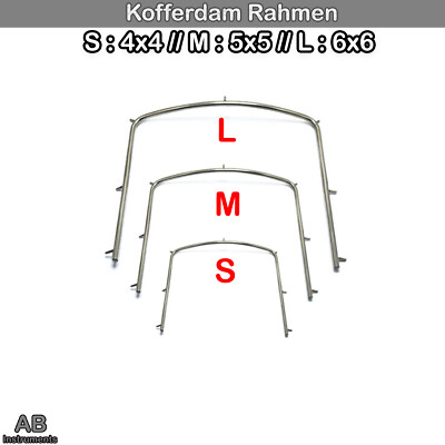 Kofferdam Rahmen Endodontische Hygieniker Klemmen Rahmen Dental Rubber Dam Frame