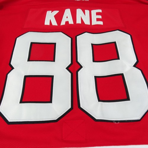 Chicago Blackhawks Black Patrick Kane Authentic Jersey Size 48 Red Stanley Cup - Picture 6 of 8