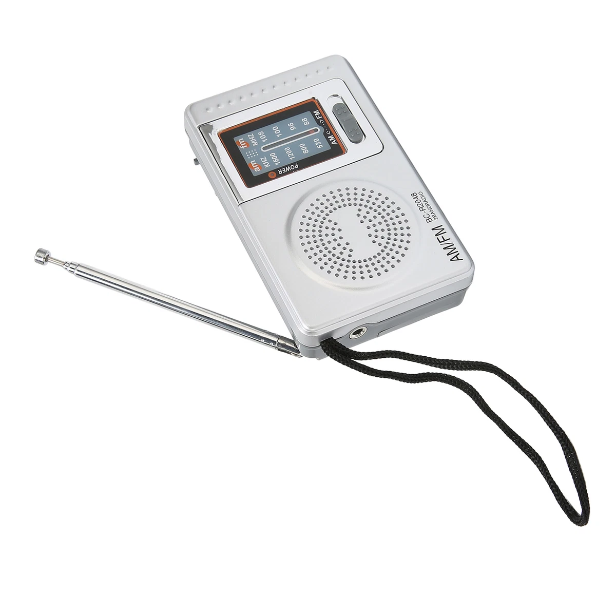 AM FM Radio Broadcast News AA Batteries AM FM Battery Operated Radio For Office