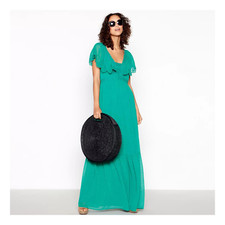 EX Brand Green Women Tall Ladies Dress beach party 6 8