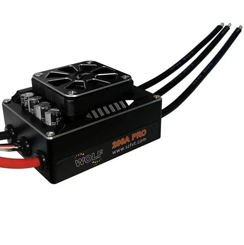 Aquila 200A Brushless Robot//Crawler/Car/Tank Electric Skateboard 48V ESC FVT - Image 2 of 4