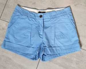 H\u0026M Kurze Hose Damen Gr. 34 Shorts Hotpants hellblau Stoffhose | eBay