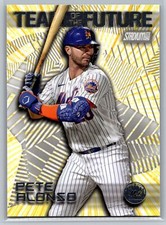 Pete Alonso 2022 Stadium Club Team of the Future BASEBALL #TOF-4 New York Mets