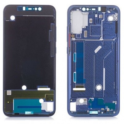 CADRE INTERMÉDIAIRE POUR XIAOMI MI 8 BLEU CHÂSSIS CADRE ÉCRAN LCD
