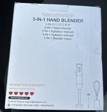 Megawise 3-in-1 Hand Blender 