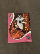 2021 Panini Phoenix Heat Wave Pink Parallel /175 #11 AJ A.J. BROWN Football Card