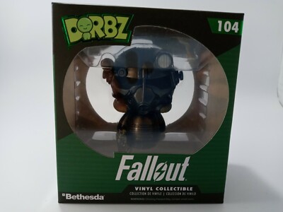  Fallout - Power Armor Dorbz Vinyl Figure 104 Funko loot crate exclusive. (K)