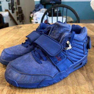 RARE Nike Air Trainer V Cruz Premium Rush Blue  Men s Sz 8 Leather