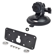 Car Suction Cup Mobile Radio Magnet Holder Mount with Panel Base for ICOM IC2720