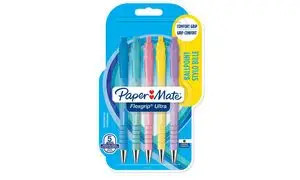 Paper:Mate Druckkugelschreiber FlexGrip Ultra Pastell, 5er 1 bis 24x SPARE 56%