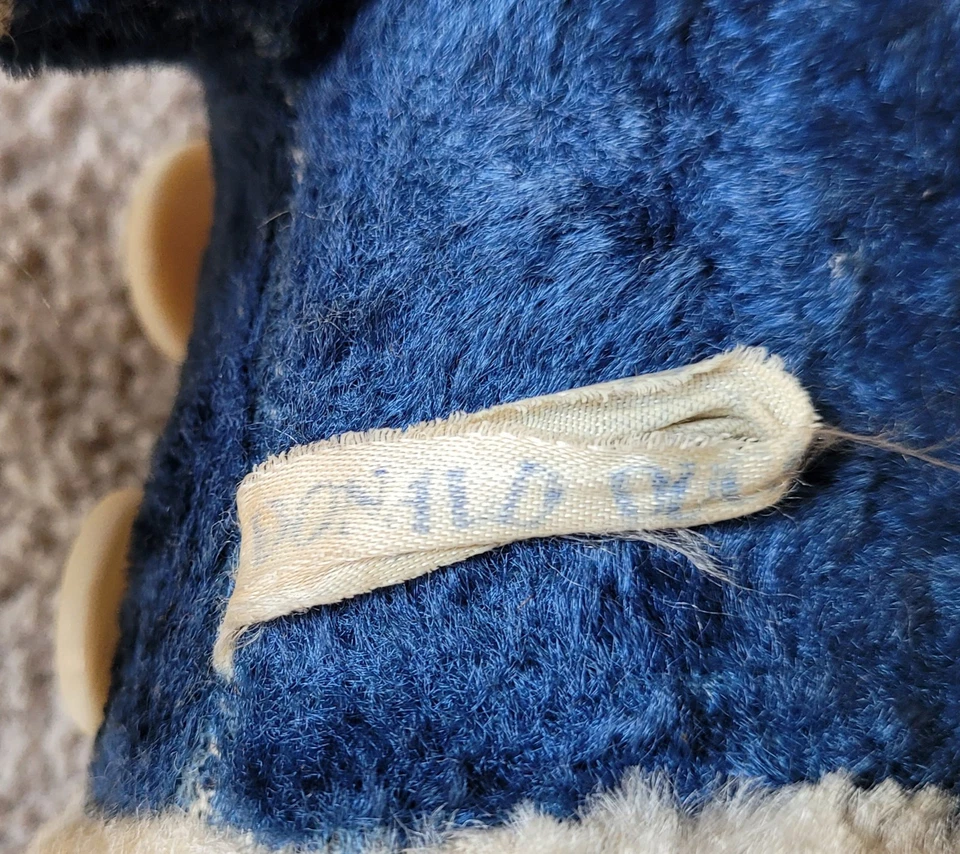 Pato Donald: Un raro juguete original de peluche y fieltro, Walt Disney, años 1930-40, Foto 3 de 4