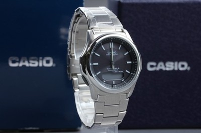 [NEUWERTIGE Box] CASIO Wave Ceptor WVA-M630 Schwarz Silber 1 Solar...