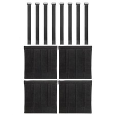 4 Pieces Bunk Bed Ladder Pad with Straps Elevated Bed Ladder Cover Safety