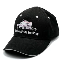 Southern Pride Trucking Baseball Cap Mens Black Max Embroidered Strapback Hat