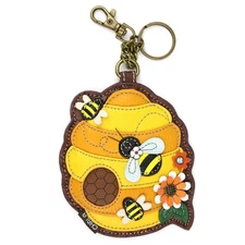 Chala - Bee Hive - Key Fob / Coin Purse - 806BH0