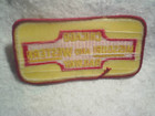CHICAGO MISSOURI AND WESTERN RAILWAY PATCH UNUSED,Train,Railroad, 4" — photo 3