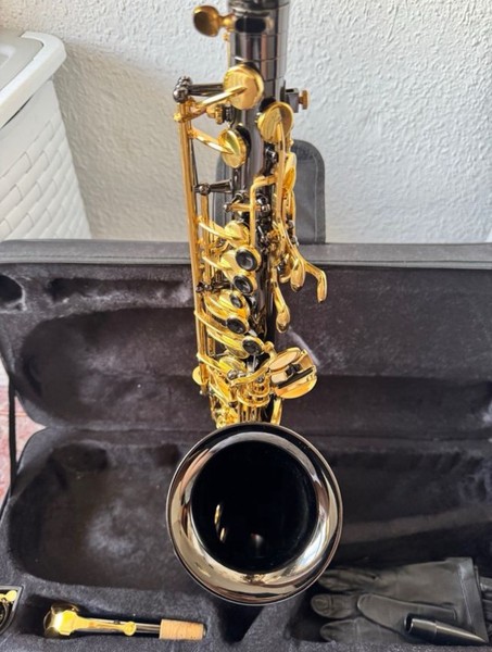 Saxofón Alto Negro